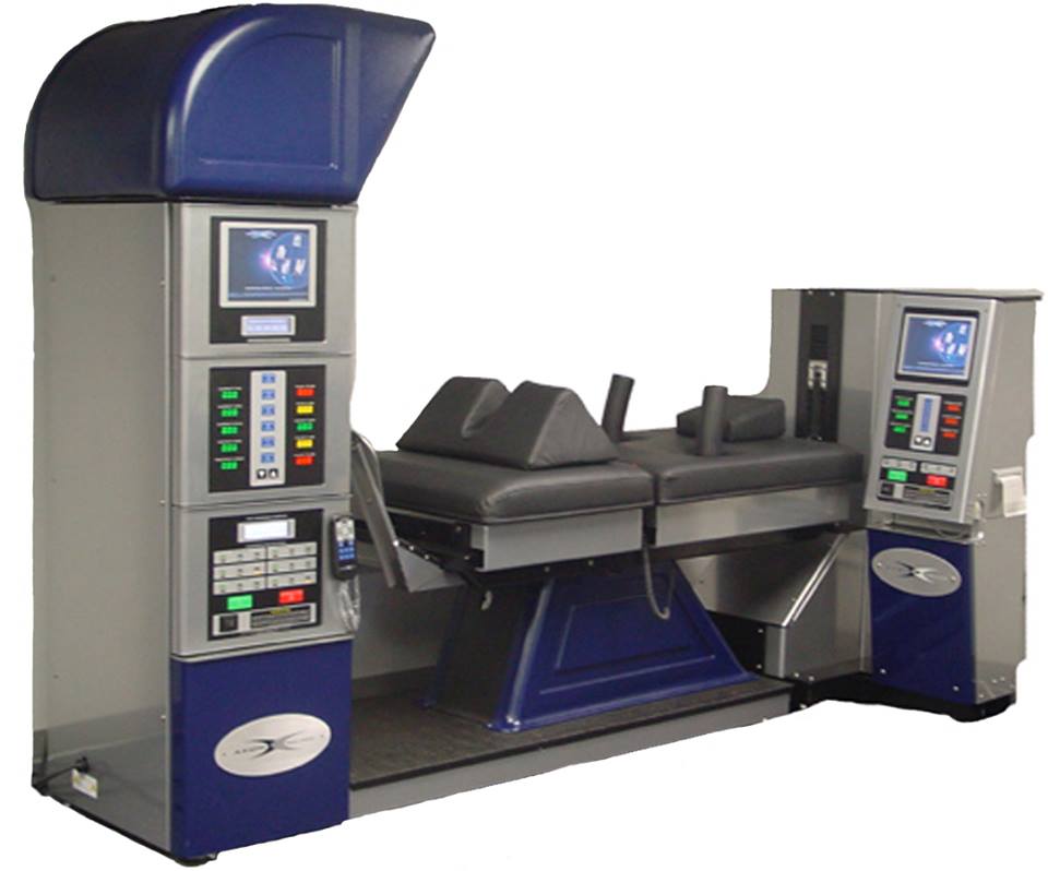 DRX9000C spinal decompression machine at Hart Chiropractic in Geneva Illinois